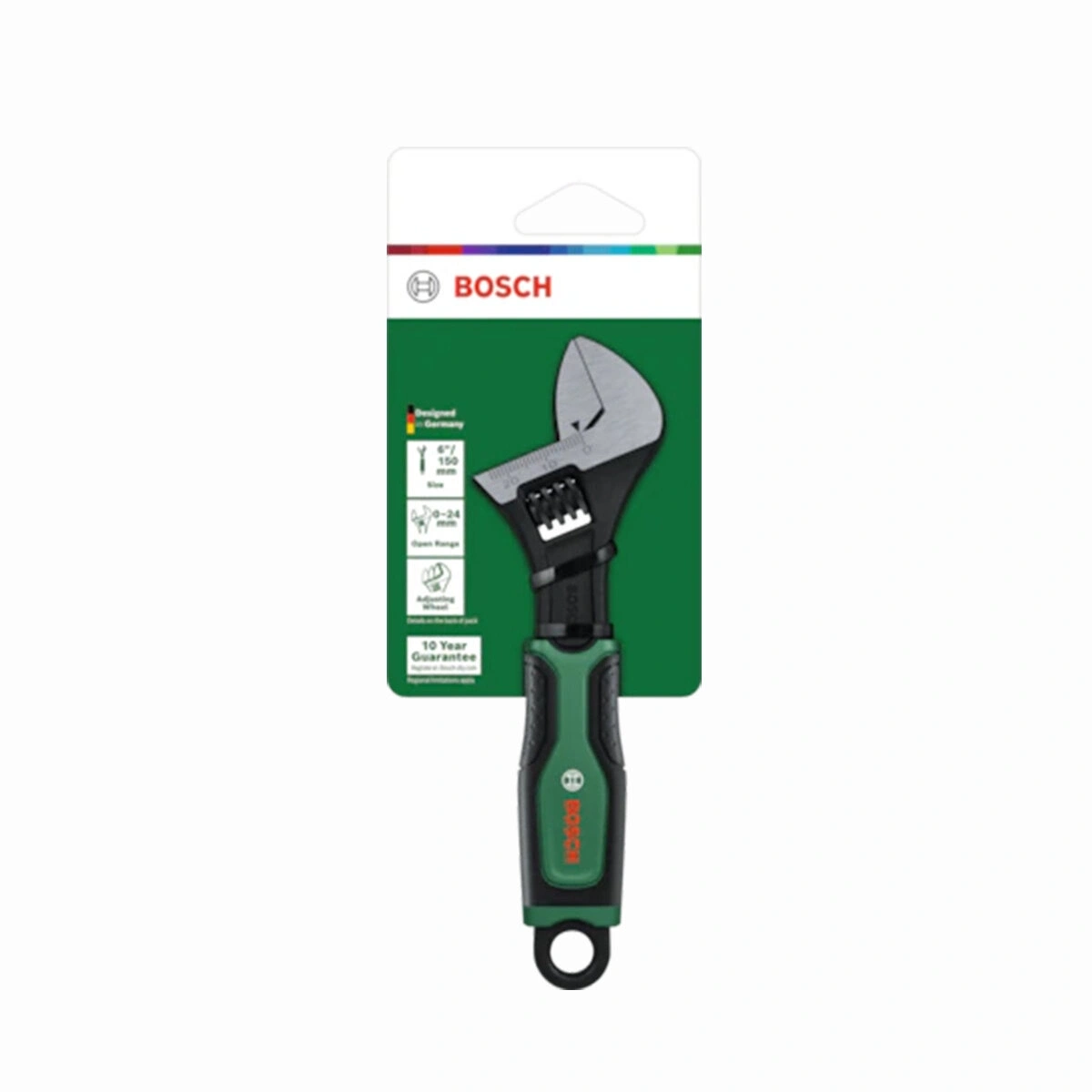 BOSCH-1 600 A03 9HN ( 6 & 150MM ) İNGİLİZ ANAHTAR & KURBAĞACIK SETİ*1