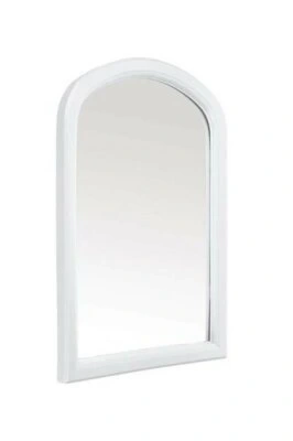 ÇELİK AYNA-671 BEYAZ MİNİ TEK AYNA*10