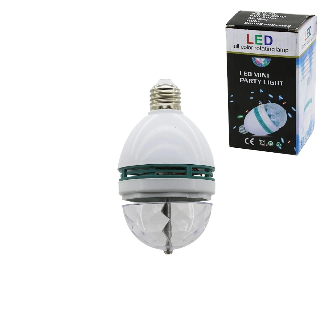 DEMPOWER DP-269 ( 3W ) DÖNEBİLEN ( DİSKO ) RENKLİ LED LAMBA & AMPUL ( TAM RENKLİ ) ( 170-265V )*100