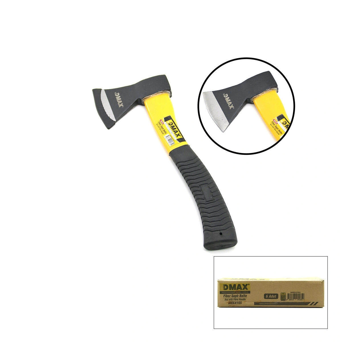 DMAX DMX-4165 ( 700GR ) ( FİBER SAPLI ) BALTA*6X6