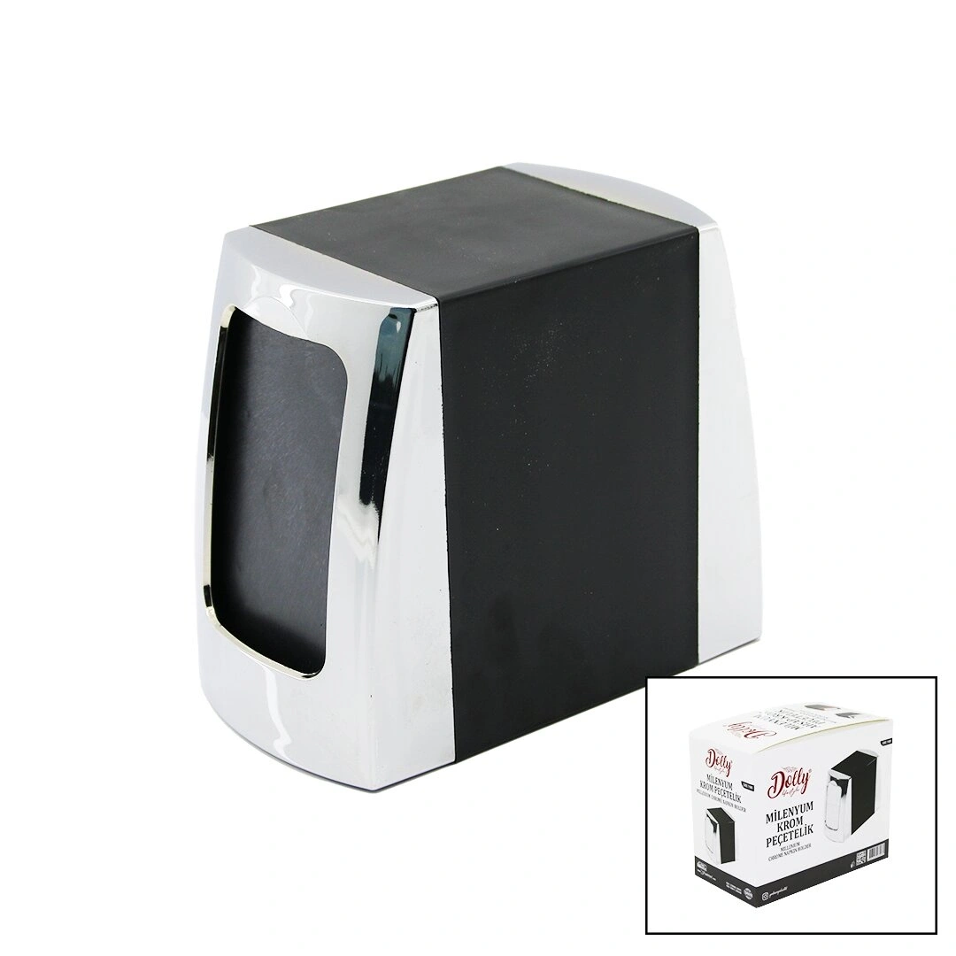 DOLLY Y-008 MİLENYUM KROM ÇİFT TARAFLI YAYLI PEÇETELİK*24