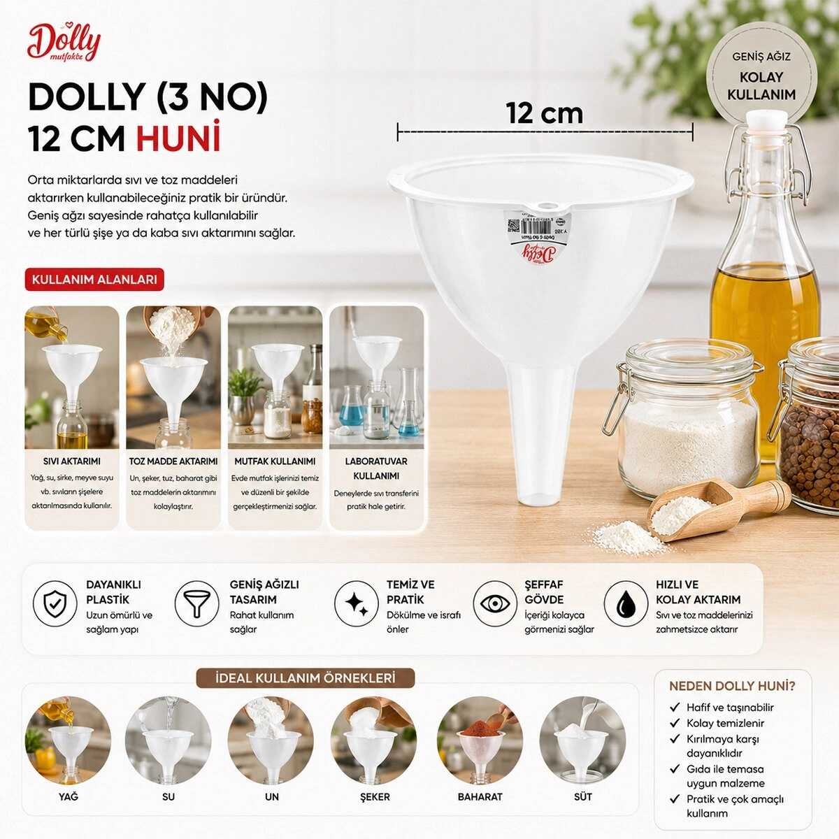 DOLLY Y-282 ( NO-3 ) ŞEFFAF HUNİ*216