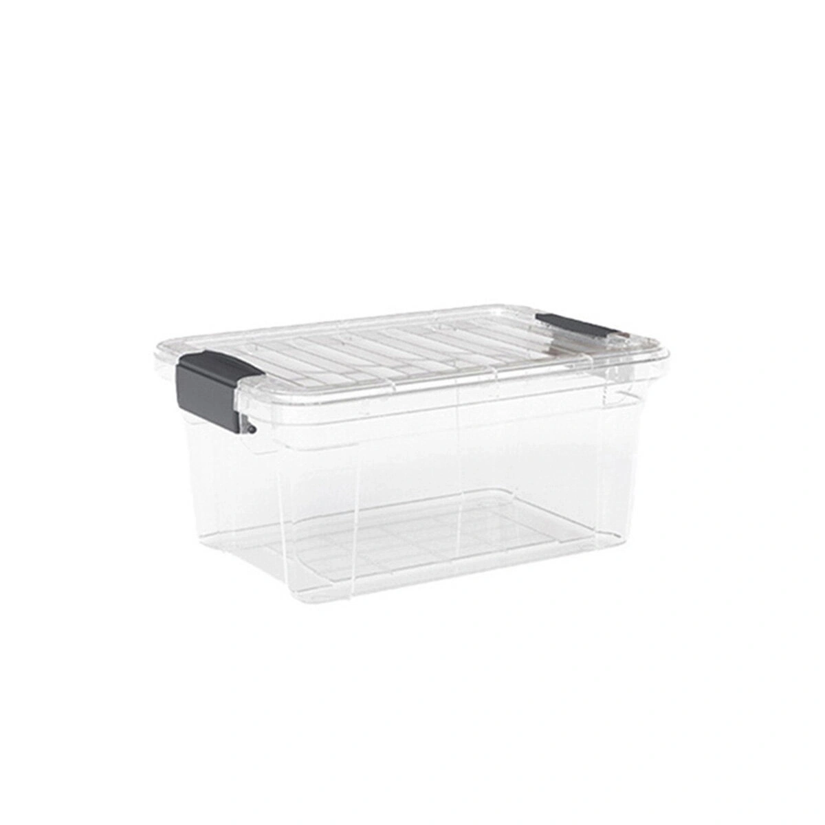 DÜNYA DP-33116-102 ( 34LT ) ( ŞEFFAF ) ÇOK AMAÇLI SAKLAMA KUTUSU & ORGANİZER ( KİLİTLİ KAPAK ) ( 361X526X236MM )*8=K