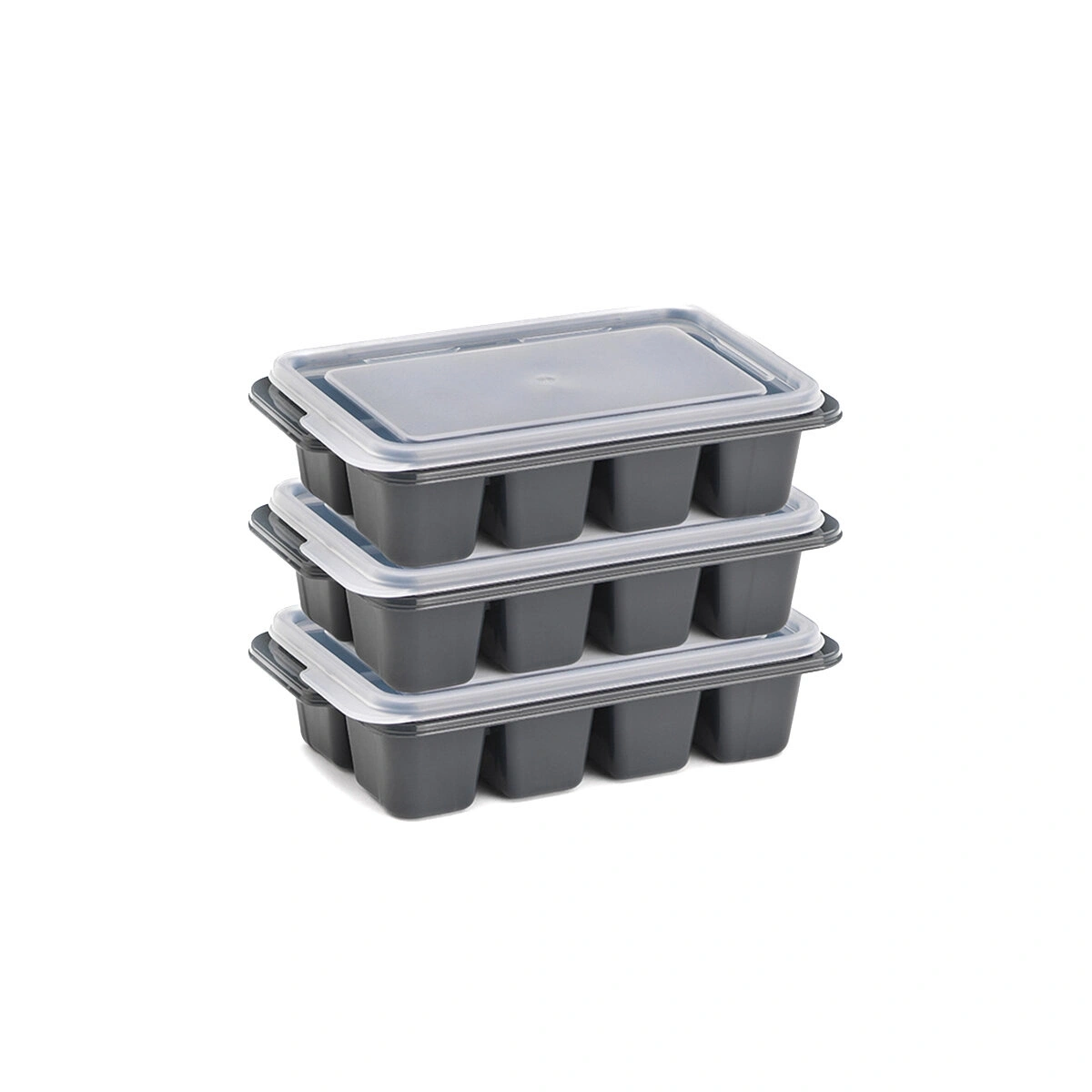 DÜNYA MTF-16019-999 ( 3PCS ) ( KÜP ŞEKİL ) ( PLASTİK ) MİNİ BUZLUK ( KAPAKLI )*36=K
