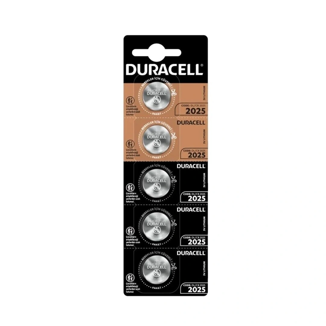 DURACELL-2025 ( PARA PİL ) ( 5Lİ KART )*40