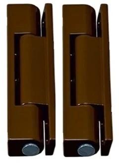 DÜZ METAL ( KAHVERENGİ & METAL ) ( 95MM & PVC KAPI ) MENTEŞE*20X7.5