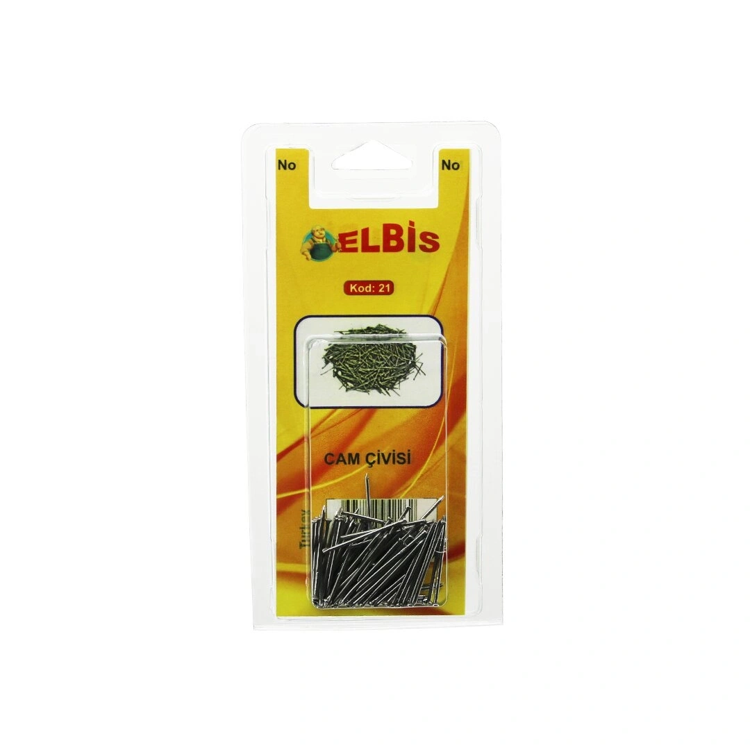 ELBİS-21 ( 5X22 ) ÇELİK CAM ÇİVİ*12X24