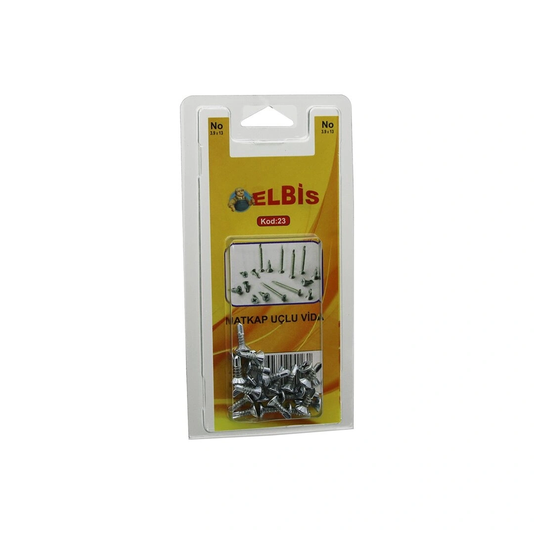 ELBİS-23 ( 3.9X13 ) MATKAP UÇLU VİDA*12X24