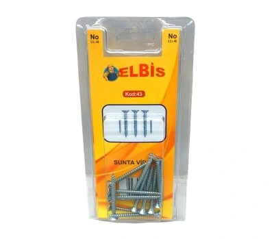 ELBİS-43 3.5X40 SUNTA VİDASI*12X24