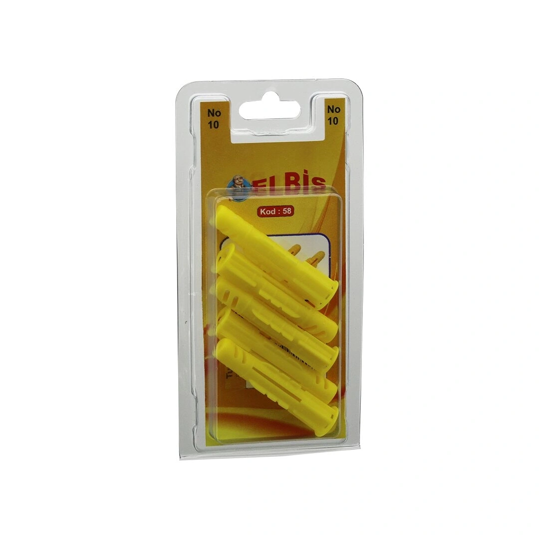 ELBİS-58 ( 10MM ) ( ROKET ) DÜBEL SARI ( 12PCS )*12X24