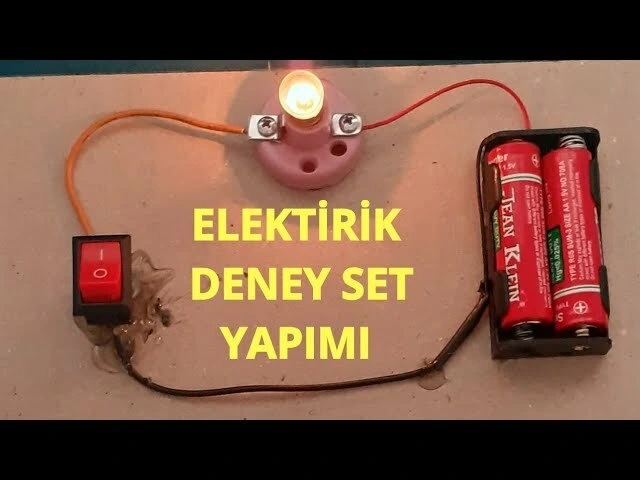 EMİN EM-300 İŞ EĞİTİMİ ELEKTRİK DENEY SETİ*10X22