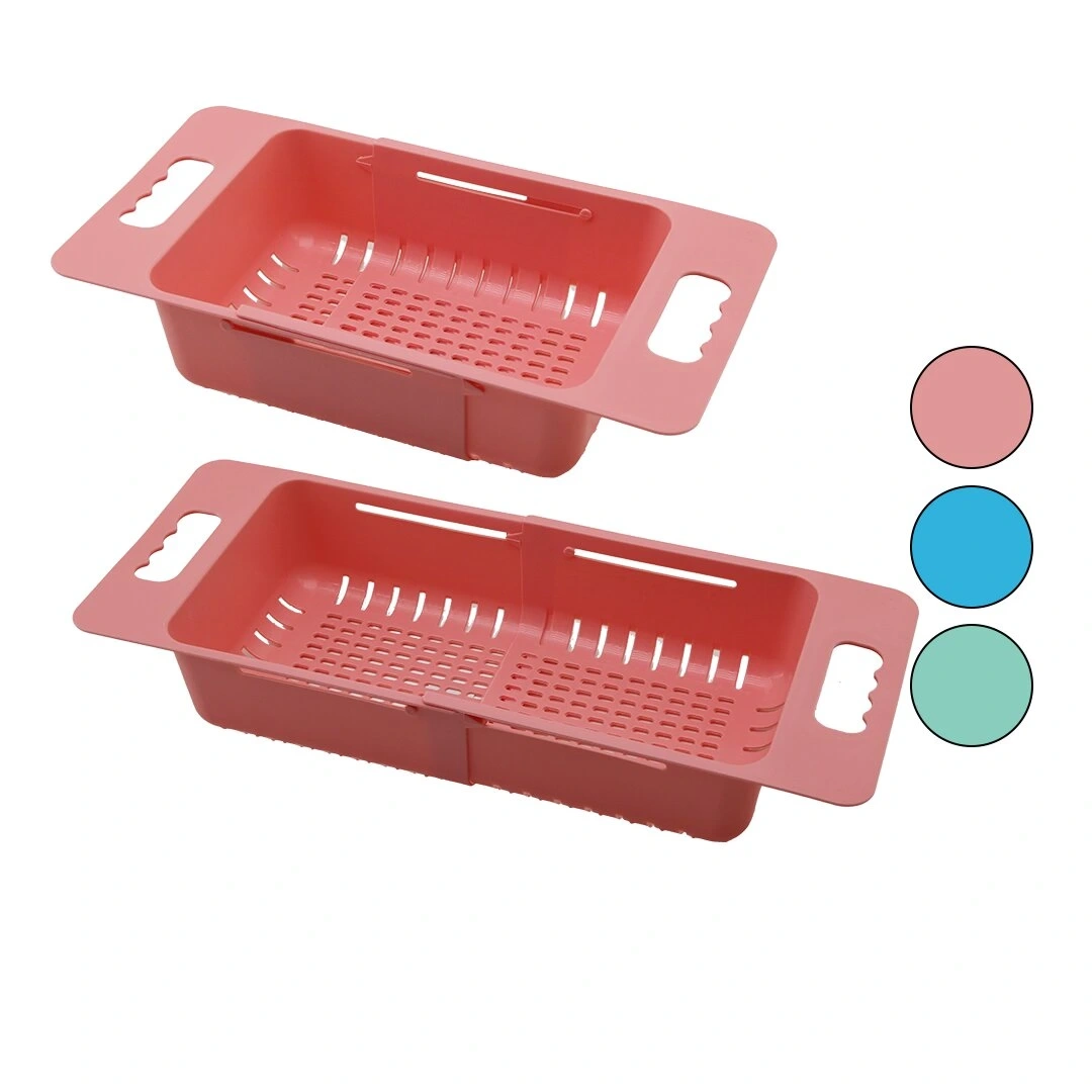 ENFA ENF-1121 ( AÇ KAPA=UZAYIP-KISALAN ) LAVABO SÜZGEÇ ( RENKLİ PLASTİK ) ( 18X36CM & 18X46CM ) ( DAHİLİ KULPLU )*60