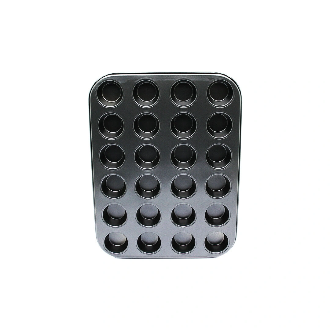 ENFA ENF-409 ( 24 GÖZLÜ ) ( METAL ) ( MUFFIN ) KEK KALIP ( MİNİ= ÇAP:4CM ) ( 26.5 X 35CM )*60