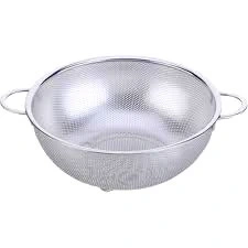 ENFA KITCHENWARE ENF-150 ( 25CM ) ( METAL KULPLU ) ( ÇELİK SEPET ) SÜZGEÇ ( İNCE TEL AYAKLI )*120