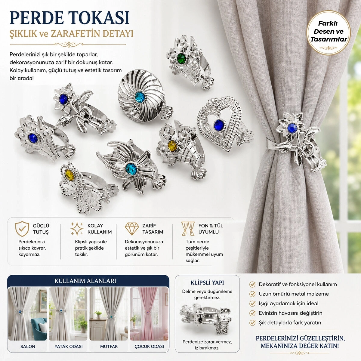 ESRA PERDE TOKASI*100X1