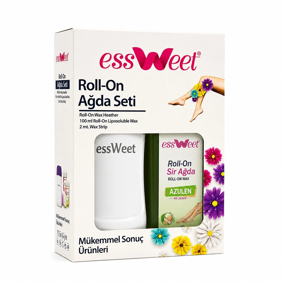 ESSWEET AĞDA SETİ ( ISITICI & ROLL-ON 100ML & AĞDA BEZİ 2MT )*16