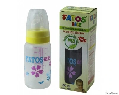 FATOŞ BEBE-480 ( PP.PLASTİK & 150ML ) BİBERON*12X18