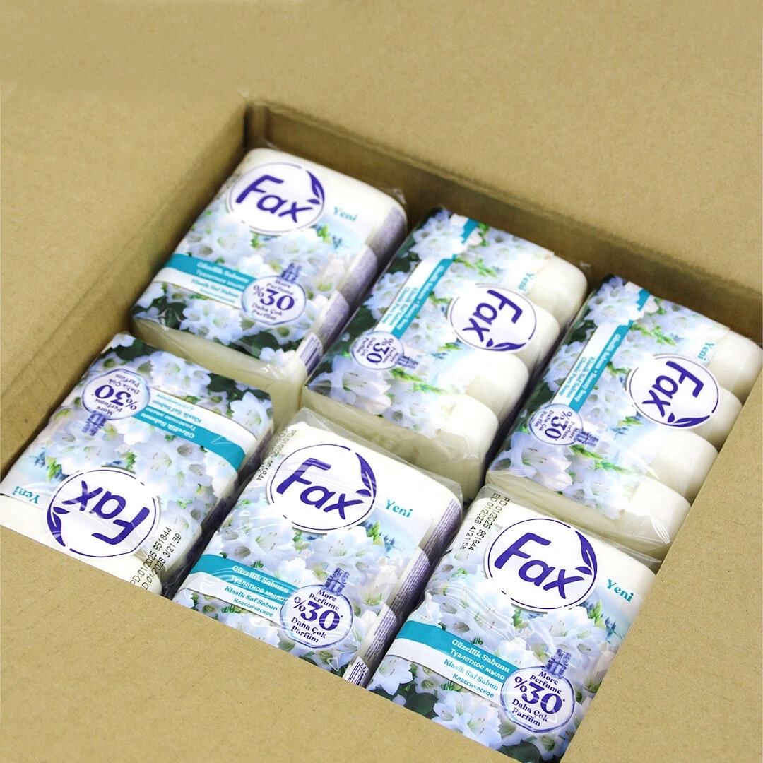 FAX-515487M ( BEYAZ SABUN ) ( 4PCS ) KALIP EL & GÜZELLİK SABUN ( 4X70GR= 280GR )*24=K