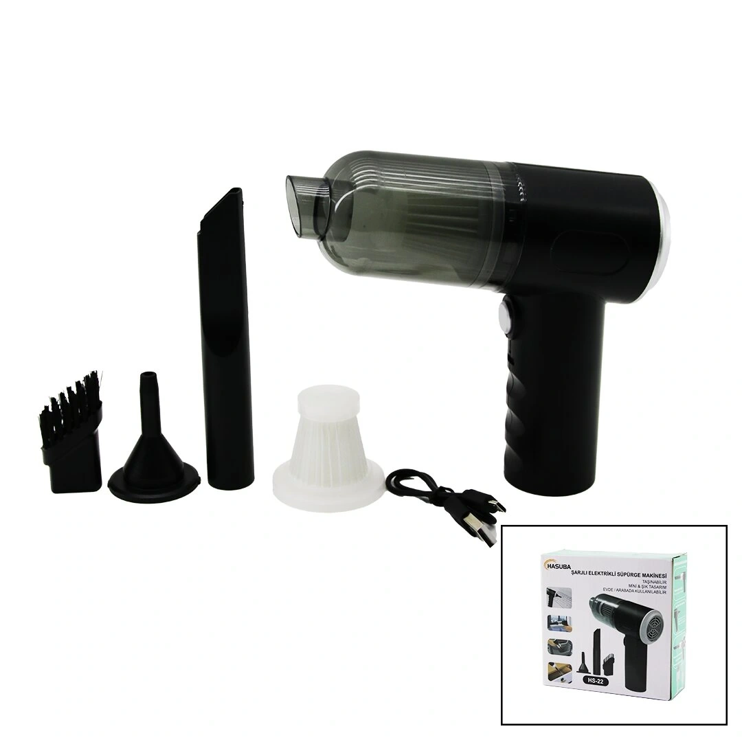 FENOMEX AS-228 ( 3İN1 ) ( ÇEKME & ÜFLEME ) ( OTO-ARAÇ & EV ) EL TİPİ SÜPÜRGE ( USB ŞARJLI ) ( MİNİ & TAŞINABİLİR )*80