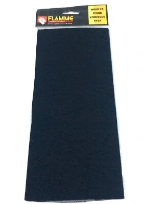 FLAMME-0060 ( 9.5X24CM) ( DÜZ TEK PARÇA ) ( 1PCS ) ( ZEMİN KORUYUCU ) MOBİLYA KEÇESİ ( YAPIŞKANLI MONTAJ )*25X36