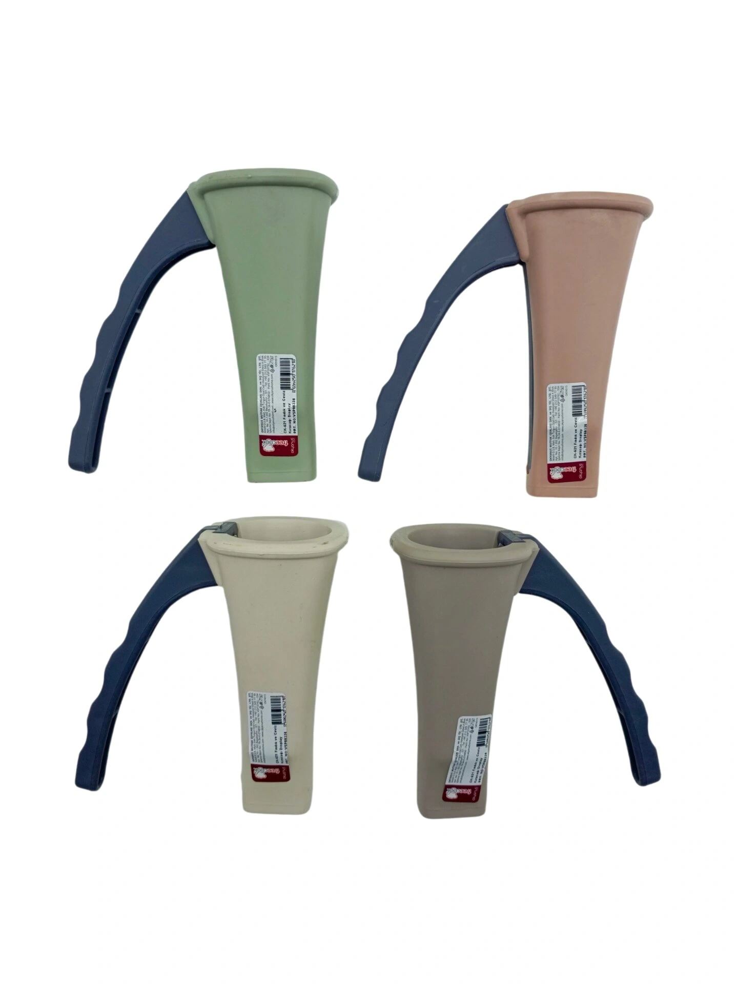 FREECOOK CK-621 OKY-4515 ( RENKLİ PLASTİK ) ( HUNİ ) CEVİZ & FINDIK KIRACAK*18X4