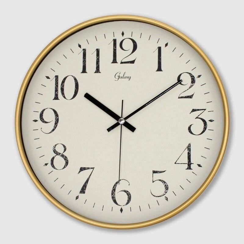 GALAXY ( PREMİUM ) D-218-A-3-4-5-7-9-10-11-12 ( G-1-2 ) ( K-1 ) DEKORATİF DUVAR SAATİ ( ÇAP 30CM )*10