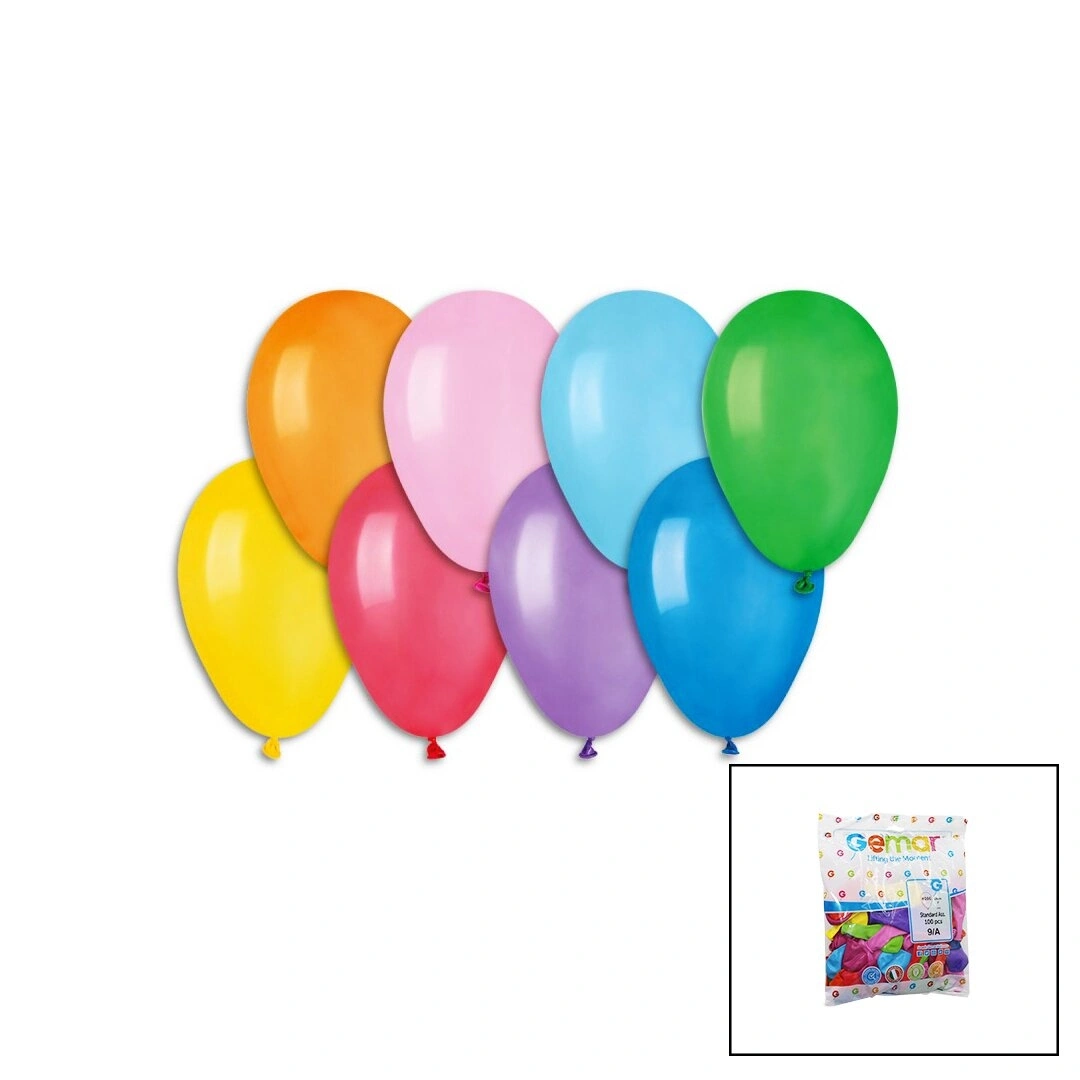 GEMAR-A70 9/A KLASİK RENKLİ BALON #086 ( 7 & 19CM & 100PCS )*1X150