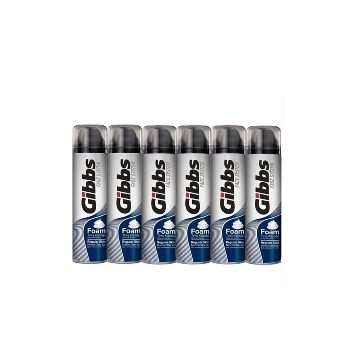 GİBBS ( REGULAR SKİN ) TRAŞ KÖPÜK 200ML*6X4