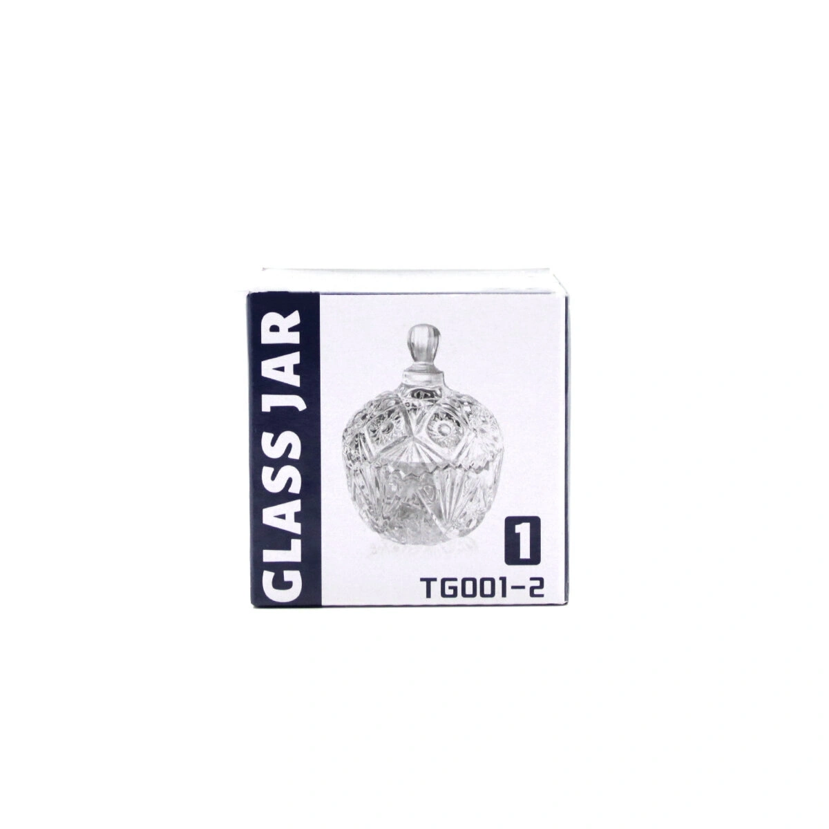 GLASS JAR TG-001-1 CAM LOKUMLUK & ŞEKERLİK*96