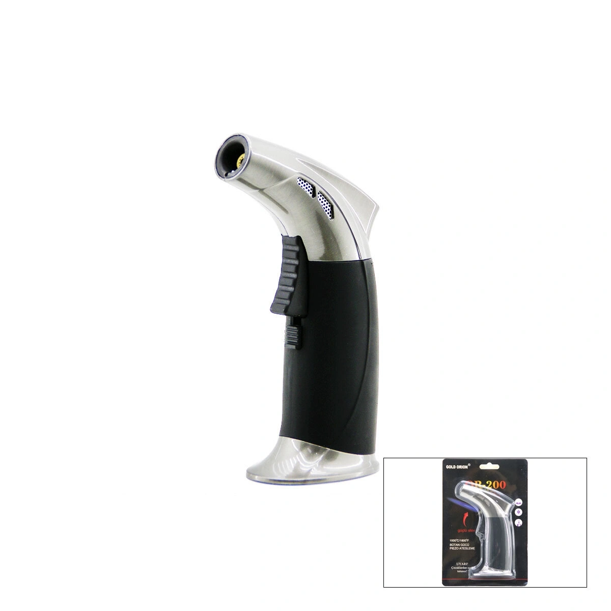 GOLD ORION OR-200 PÜRMÜZ TORCH NARGİLE ÇAKMAK*10X6
