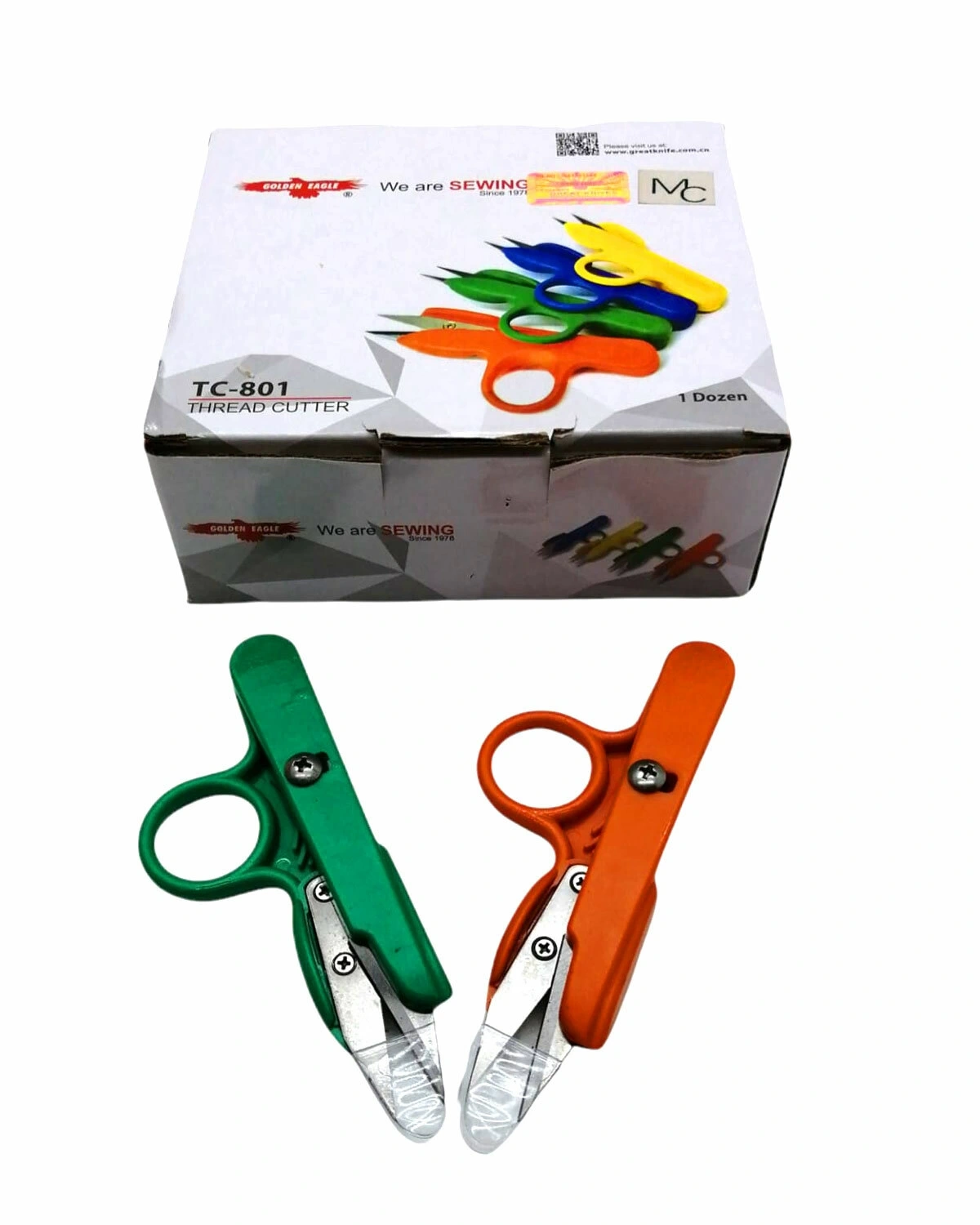 GREAT KNIVES MC TC-800-801 TEKSTİL İPLİK MAKASI *12X48
