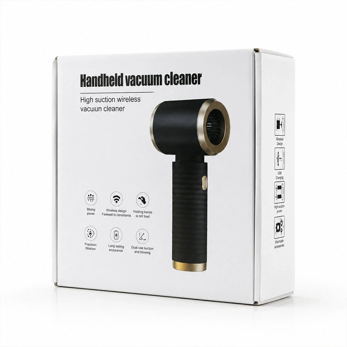 HANDHELD VACUUM CLEANER İMENGO KH-128 ( 2İN1=ÇEKME & ÜFLEME ) ( OTO & ARAÇ & EV ) EL TİPİ SÜPÜRGE (ŞARJLI) (MİNİ & TAŞINABİLİR)*40