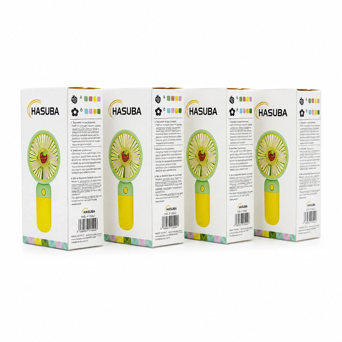 HASUBA HS-287 MİNİ EL FANI ( USB TO TYPC-E ŞARJLI ) ( 3 KADEME HIZ AYAR) ( M.ÜSTÜ AYAKLI ) VANTİLATÖR RENKLİ*144