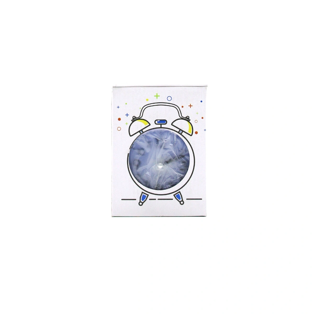 HUARI BGC-24 M01 YUVARLAK MASA ÇALAR SAAT ( PLASTİK KASA RENKLİ ) ( PİLLİ & IŞIKLI ) ( ÇAP: 9CM )*100