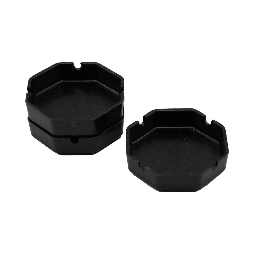 İBİCO ( 8 GEN & MELAMİN ) ( PARLAK SİYAH ) KÜLLÜK ( ÇAP: 9.5CM & DERİNLİK: 2CM)*10X30