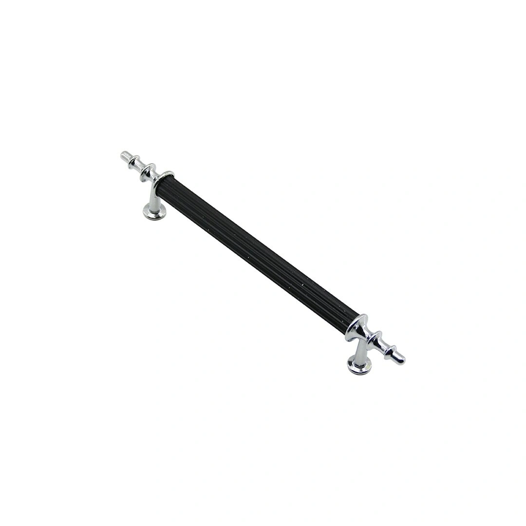 İBİCO-976 ( 12.8CM ) ( SİYAH & KROM ) BORU KULP*10X5