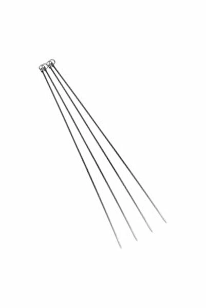 İBİCO C-400 ( CİĞER & DOMATES ) ( İNCE KARE ) ( 50CM ) METAL MANGAL ŞİŞİ *100X5