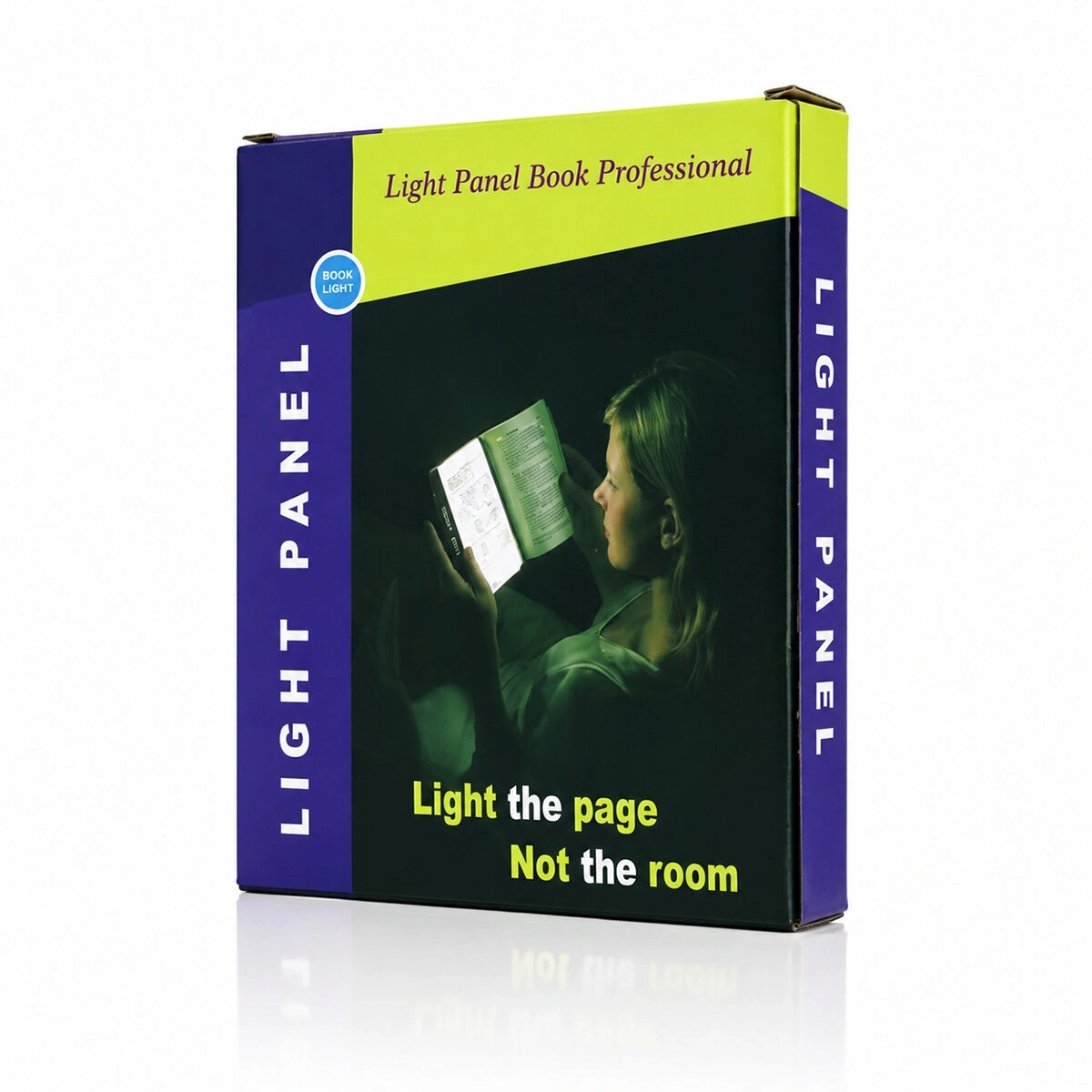 İBİCO İ10-027 LIGHT PANEL KİTAP SAYFA AYDINLATMA LED PANELİ ( KİTAP OKUMA ) ( PİLLİ ) ( 15X17CM )*150