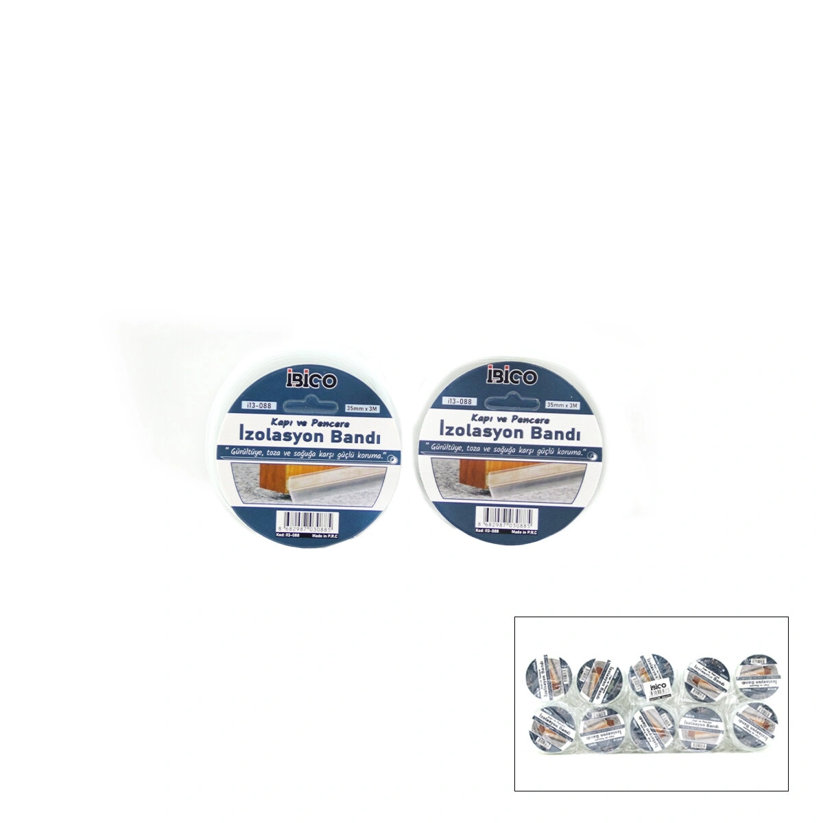 İBİCO İ13-088 ( 35MMX3MT ) KAPI PENCERE RÜZGAR & İZOLASYON BANT*10X10