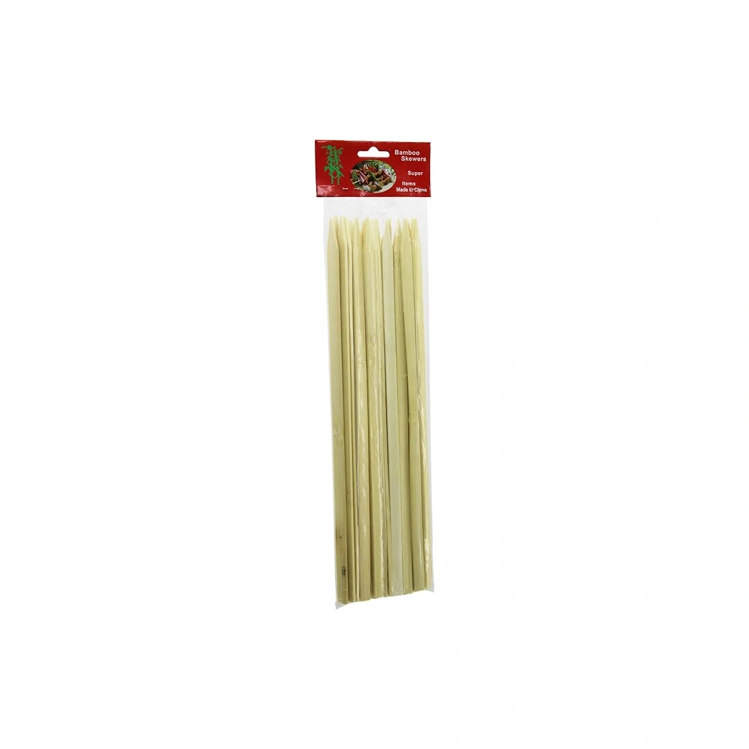 İBİCO İ18-075 BAMBOO SKEWERS ( 29CM ) ( GENİŞ & ADANA ) AHŞAP ÇÖP ŞİŞ ( 20PCS )*12X20