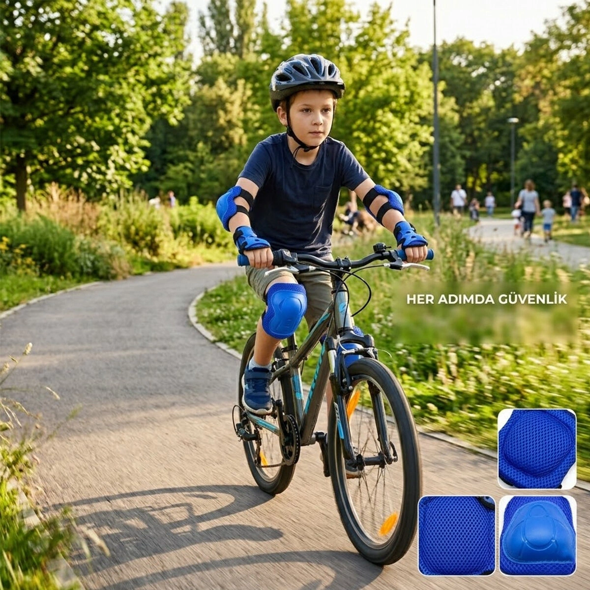 İBİCO İ19-034 PATEN DİZLİK & DİRSEKLİK SETİ*100