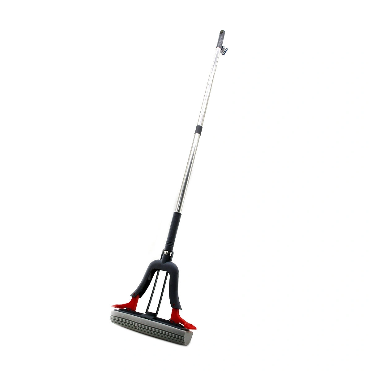 İBİCO İ21-117 MOP ( KENDİNDEN SIKMALI ) PVA SÜNGER MOP & KELEBEK MOP ( KROM SAP = 100CM + PLASTİK BAŞLIK=120CM )*40