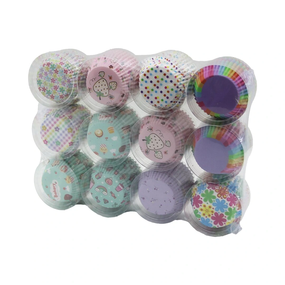 İBİCO İ22-173 ( 100PCS ) ( YUVARLAK & İNCE ) MUFFİN KAĞIT KEK KAPSÜLÜ ( AĞIZ ÇAP: 6.5CM & DERİNLİK: 2.5CM )*12X24