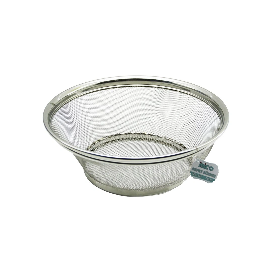 İBİCO İ22-312 ( 28CM ) ( KULPSUZ ) TEL SEPET SÜZGEÇ*100