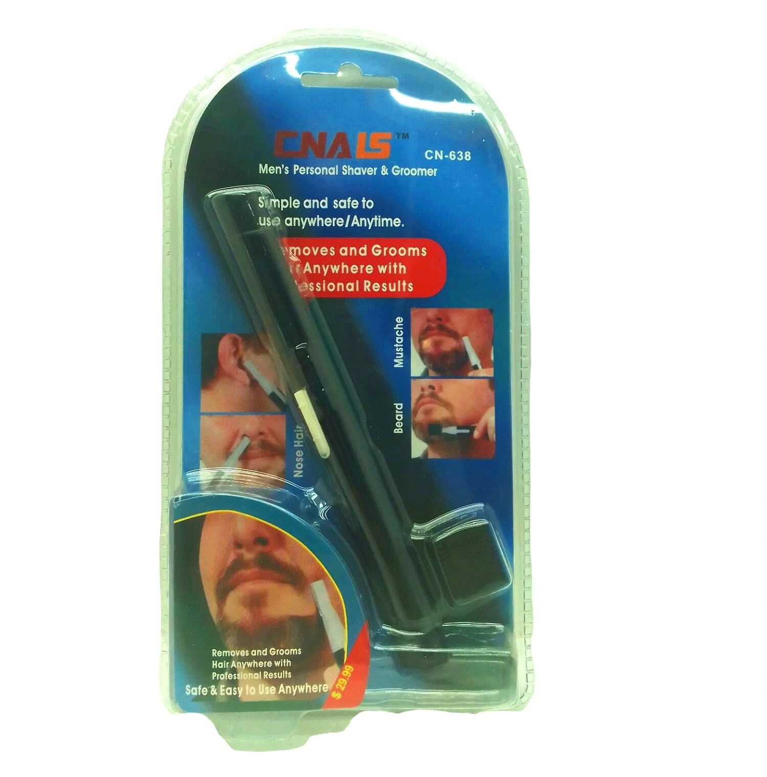 İTALYANO KA-740 ( SİYAH ) BURUN & KULAK & YANAK KIL TÜY ALMA MAKİNESİ*200