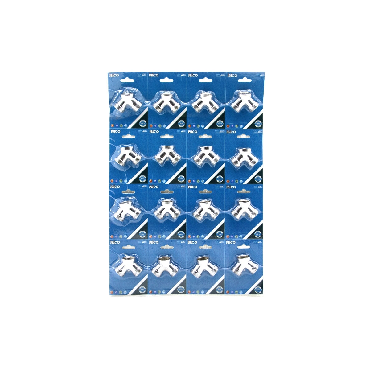 İBİCO K13-085 ÇAMAŞIR MUSLUK ÇATALI ( VAKUMLU AMBALAJ )*16X15