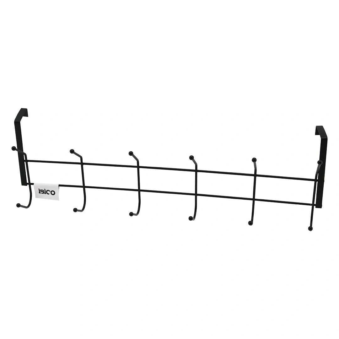 İBİCO K13-110 F.A-03 ( SİYAH ) ( 6 KOLLU ) AMERİKAN KAPI ARKASI ASKI*5X14