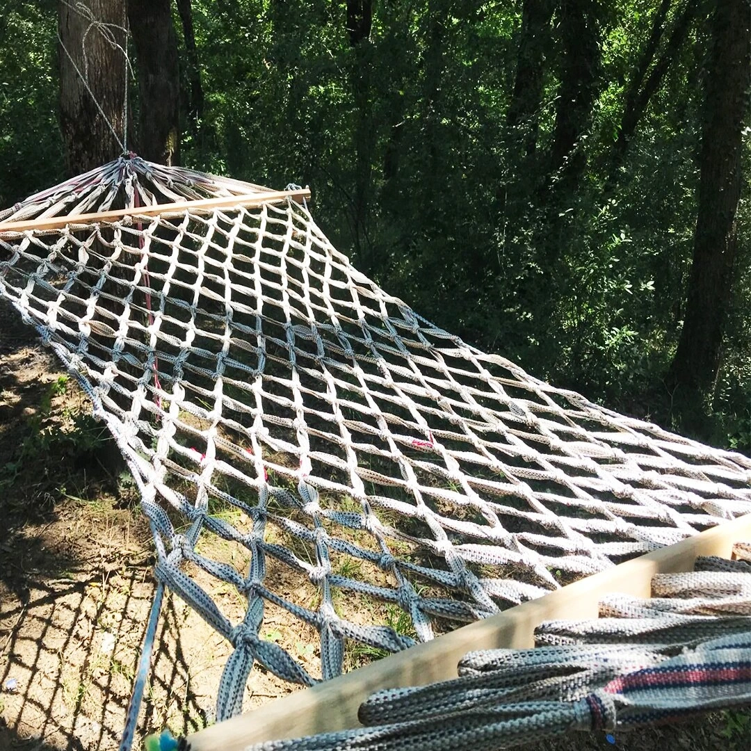 KRT-1020 ( LÜKS  ( KOLON RENKLİ İP ) HAMAK ( ÇİFT KİŞİLİK ) ( TAŞIMA KAPASİTE: 250KG )*5=K