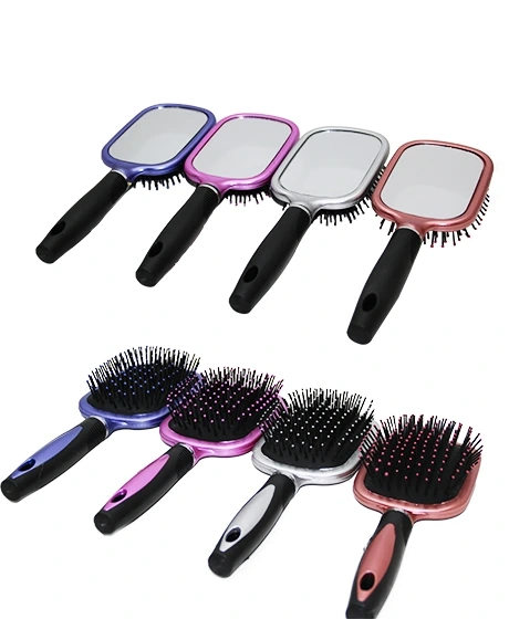 İBİCO PROFESYONEL RD-552 ( AYNALI ) RENKLİ SAÇ FIRÇASI & TARAK*12X20