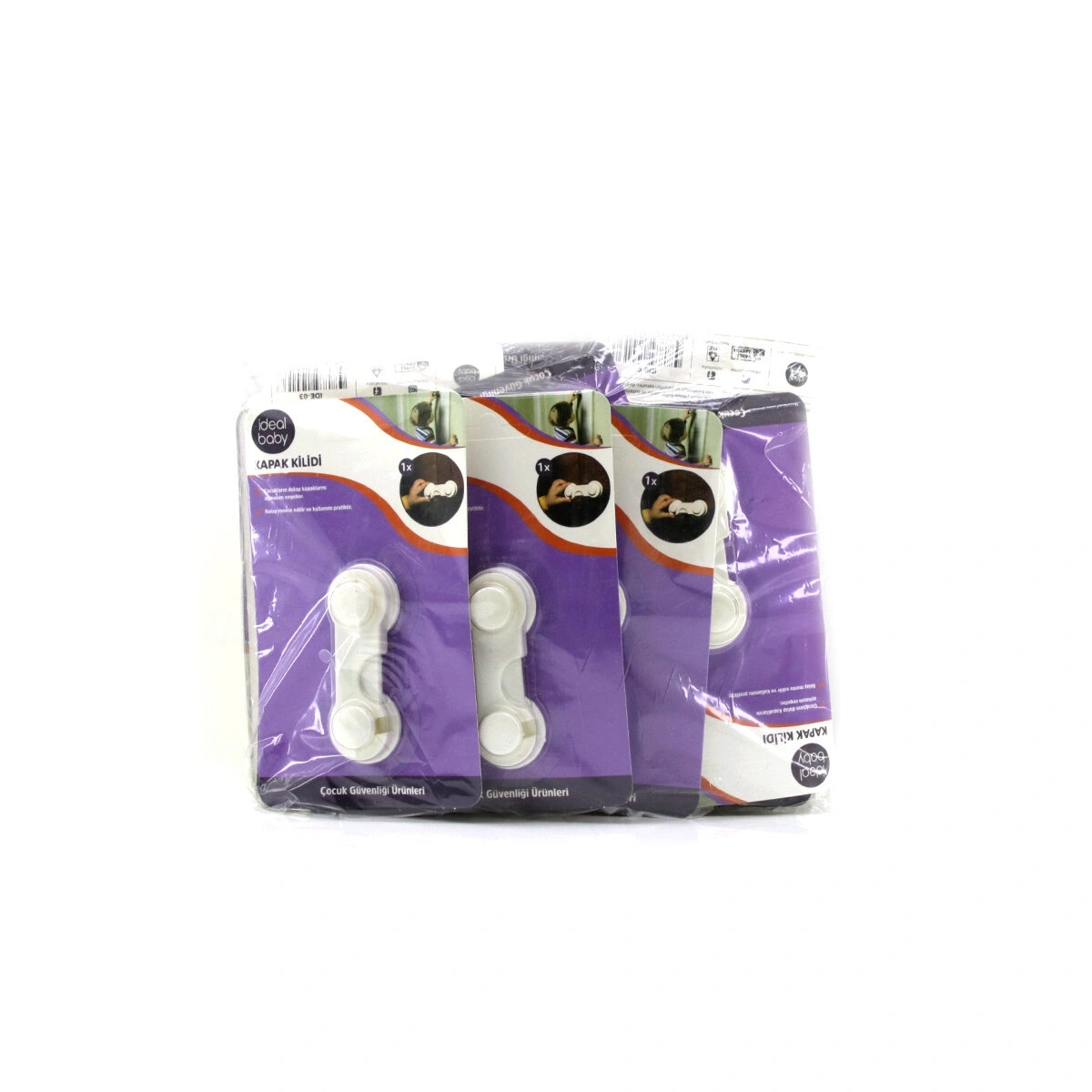 İDEAL BABY IDE-03 KAPAK KİLİT ( ÇOCUK EMNİYET )*24X10